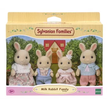EPOCH Sylvanian Families Milk Rabbit Family Σετ φιγούρων