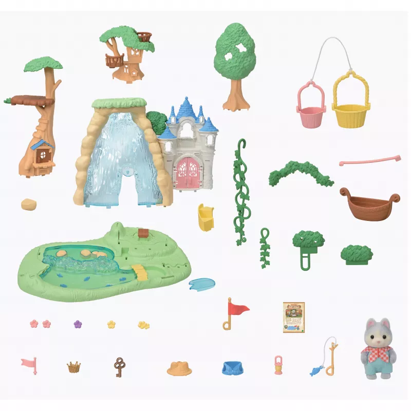 Sylvanian Families παιδική χαρά περιπέτειας καταρράκτης