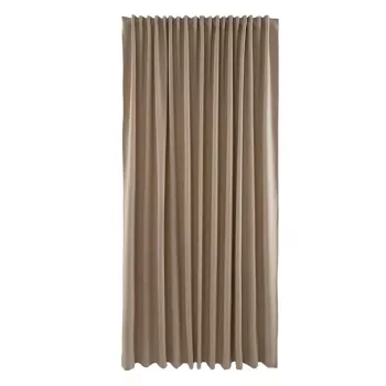 Bari Πάνελ Κουρτίνας Ανοιχτό Γκρι 260x280 cm, Ημιδιαφανές, Μονόχρωμο, Χωρίς Φόδρα, 1 Πάνελ