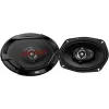 JVC CS-DR6932 6x9 ίντσες 3-δρoμο ομοαξονικό ηχείο αυτοκινήτου, 500W Peak, 70W RMS, γούφερ Carbon-Mica, τουίτερ PEI, 4 Ohm