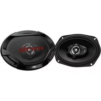 JVC CS-DR6932 6x9 ίντσες 3-δρoμο ομοαξονικό ηχείο αυτοκινήτου, 500W Peak, 70W RMS, γούφερ Carbon-Mica, τουίτερ PEI, 4 Ohm
