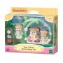 Sylvanian Families μωρά ελαφιού με σετ παιχνιδιού κούνια λουλουδιών