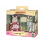 Epoch Sylvanian Families Chocolate Rabbit Mother Σετ Κουζίνας