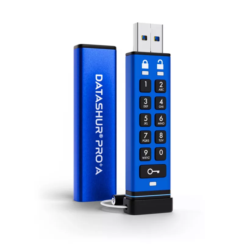 iStorage datAshur PRO+A 64GB USB 3 flash drive, 256-bit (IS-FL-DA3A-256-64)