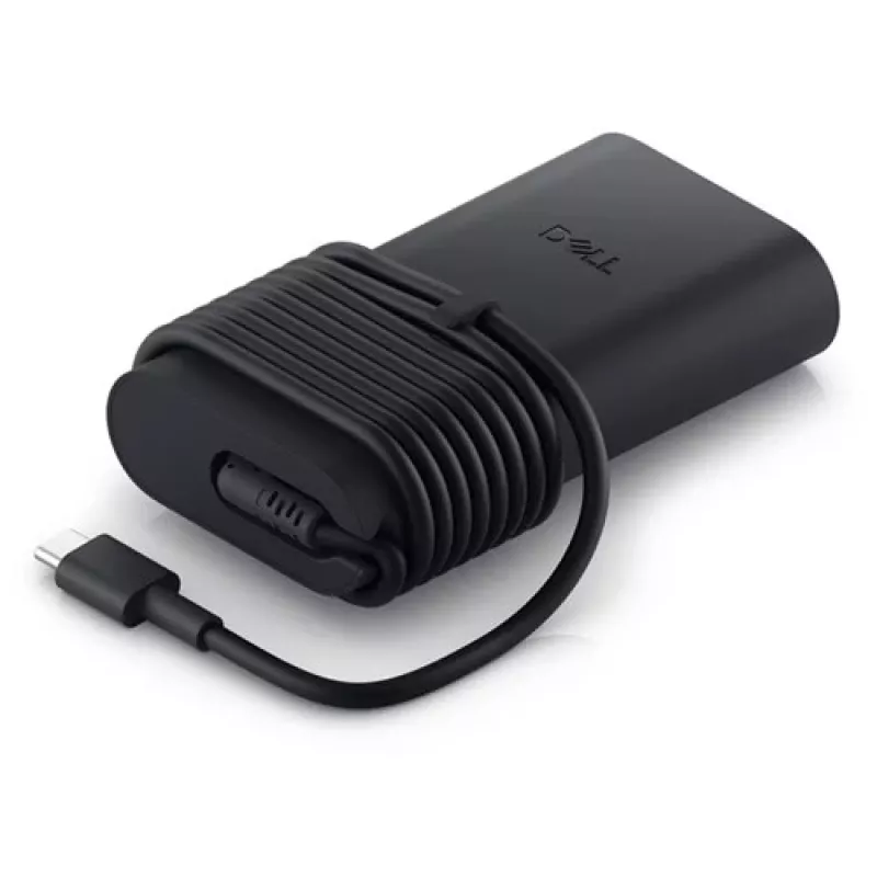 DELL 100W GaN USB-C PD τροφοδοτικό Dual Port Space Gray (0KDPR)