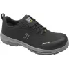 NO NAME παπούτσια ασφαλείας SJ FLUXS3S Low 46 - S3S SR FO HRO προστατευτικό δάχτυλο composite, χωρίς μέταλλο, μαύρο/γκρι