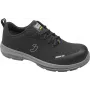 NO NAME παπούτσια ασφαλείας SJ FLUXS3S Low 46 - S3S SR FO HRO προστατευτικό δάχτυλο composite, χωρίς μέταλλο, μαύρο/γκρι