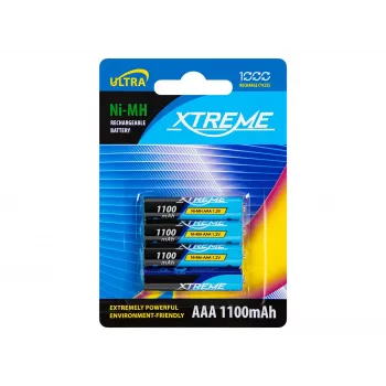 BLOW Μπαταρία R3 NiMH AAA 1100mAh XTREME συσκευασία 4 τεμ.