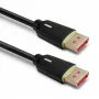 QOLTEC Καλώδιο DisplayPort M/M v2.1 80G 1,5m Μαύρο