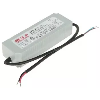 GLP Τροφοδοτικό διακοπτικού τύπου 24V/8.3A/GPV 200W IP67 LED driver