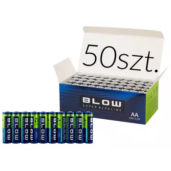 AA LR6 Super Alkaline Μπαταρία συσκευασία 50 τεμ. Μεγάλη συσκευασία – 1,5V μακράς διάρκειας ενέργεια