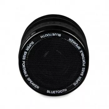 IBOX Ηχείο STRIDER Bluetooth φορητό ασύρματο ηχείο με ραδιόφωνο FM, ανοιχτή ακρόαση, 5W RMS, 3,5mm AUX, USB, MicroSD, Μαύρο