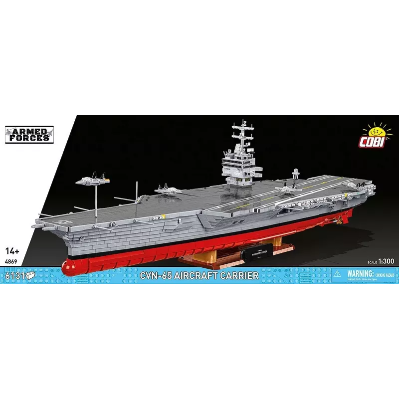 COBI 6131 PCS HC WWII /4869/ CVN-65 αεροπλανοφόρο σετ κατασκευής