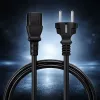 QOLTEC 54627 καλώδιο τροφοδοσίας Schuko σε IEC C13 3m 3x1mm² μαύρο