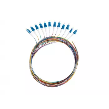 LANBERG Pigtail SM LC/UPC Semi-Tight 9/125 G657A1 12x2m πολύχρωμο