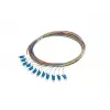 LANBERG Pigtail SM LC/UPC Semi-Tight 9/125 G657A1 12x2m πολύχρωμο