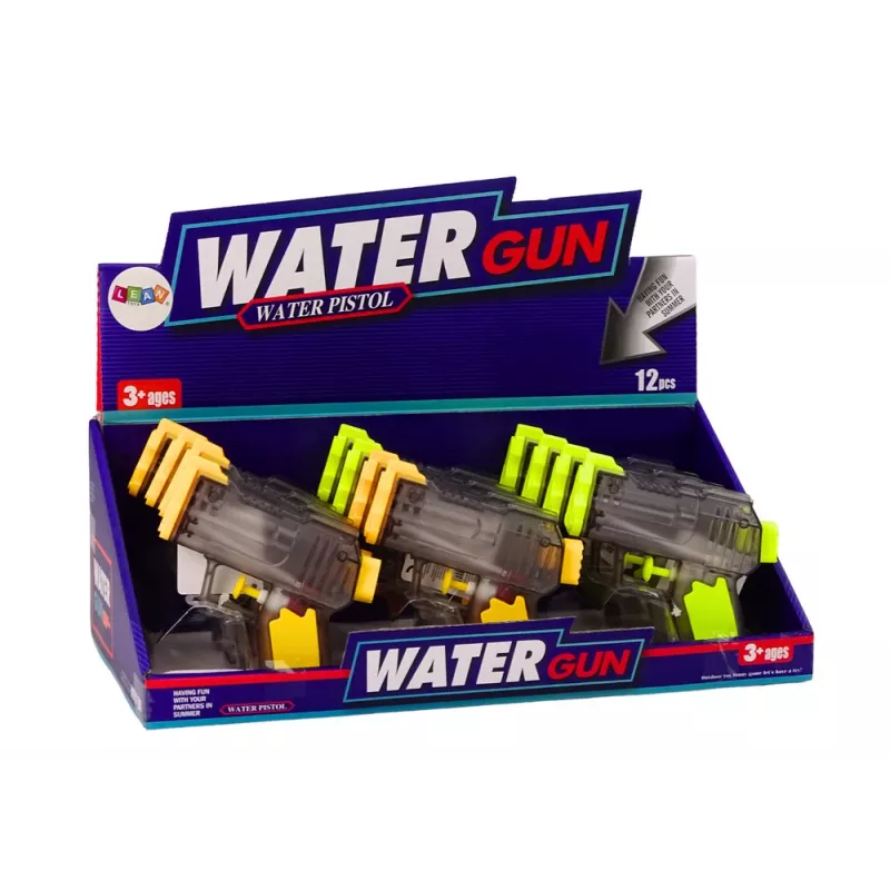 LEAN TOYS Μικρό νεροπίστολο Διαφανές Κίτρινο Πορτοκαλί