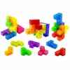 LEAN TOYS Μαγνητικά τουβλάκια Magic Cube Παζλ 156 κάρτες πρόκλησης 9 τεμ.