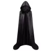 LEAN TOYS Κάπα με κουκούλα Καρναβάλι Halloween Μαύρο 150cm