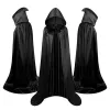 LEAN TOYS Κάπα με κουκούλα Καρναβάλι Halloween Μαύρο 150cm
