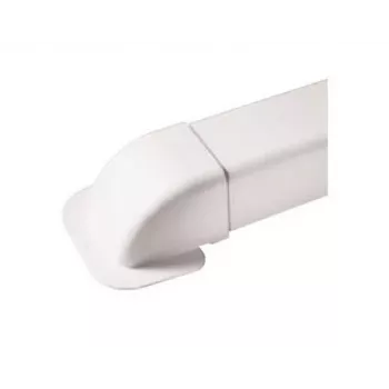 IVENSIS IPWE60 Πλάκα κάλυψης τοίχου λευκή 60x60 mm ABS