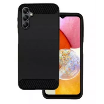 iLike Samsung Galaxy A14 5G Θήκη Carbon Black - Θήκη πλάτης TPU με υφή ανθρακονημάτων
