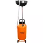 NEO TOOLS 10-810 Κινητός δίσκος συλλογής λαδιού, βαρύτητας, δεξαμενή 70 L, πνευματική εκκένωση, λεκάνη συλλογής 420 mm, ρυθμιζόμενο ύψος 1000-1600 mm