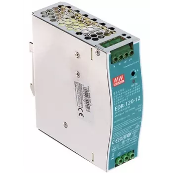 MEAN WELL EDR-120-12 Τροφοδοτικό ράγας 120W 12V 10A Βιομηχανικό τροφοδοτικό switching