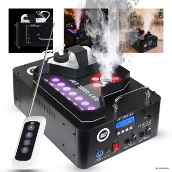 LIGHT4ME JET 3000 LED κάθετη μηχανή ομίχλης 3000W DMX RGB