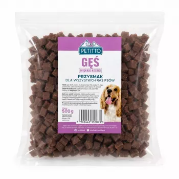 PETITTO κύβοι ασβεστίου με χήνα για σκύλους 500g