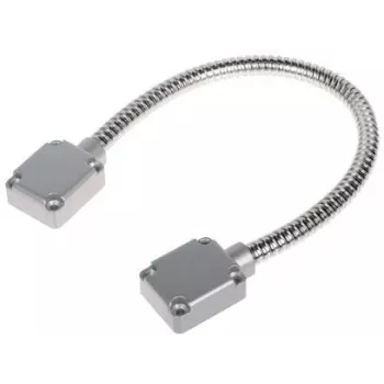 DELTA ATLO-KP-11X400 μεταλλικό προστατευτικό καλώδιο, ανοξείδωτο ατσάλι, ασημί