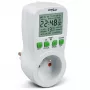 GreenBlue GB107 ψηφιακός προγραμματιζόμενος διακόπτης χρονοδιακόπτη 16 προγράμματα 230V 16A Schuko