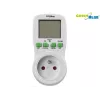 GreenBlue GB107 ψηφιακός προγραμματιζόμενος διακόπτης χρονοδιακόπτη 16 προγράμματα 230V 16A Schuko