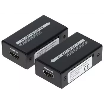 HDMI Extender μέσω Ethernet 4K 60m Mini σετ πομπού-δέκτη