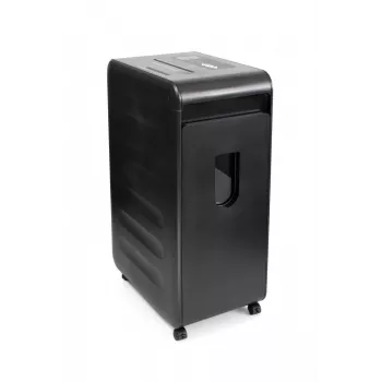 WALLNER MR 4020 C2 Καταστροφέας εγγράφων με τεμαχισμό σωματιδίων, P-4, 10 φύλλα, 20 L, Μαύρο