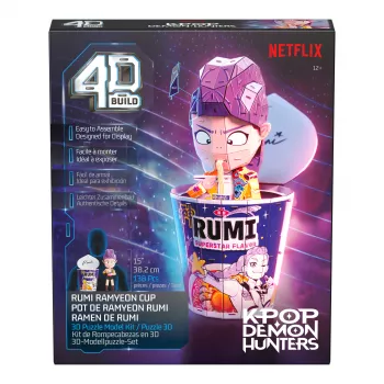 Spin Master 4D Build K-Pop Demon Hunters Rumi Ramen Cup 3D παζλ