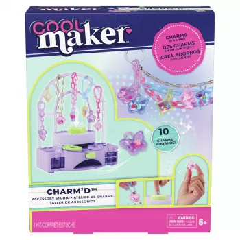 Spin Master Cool Maker Charm'd Charm Studio σετ DIY κατασκευής κοσμημάτων