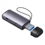 Baseus USB 3.0 2-in-1 Αναγνώστης καρτών SD & microSD – Γκρι