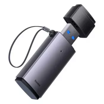 Baseus USB 3.0 2-in-1 Αναγνώστης καρτών SD & microSD – Γκρι