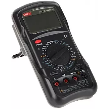 UNI-T UT-52 ψηφιακός ελεγκτής αντίστασης γείωσης, 2000Ω, 200V AC, οθόνη LCD 3½ ψηφίων, 2/3 αγωγών, οπίσθιος φωτισμός, διατήρηση δεδομένων, αυτόματη απενεργοποίηση