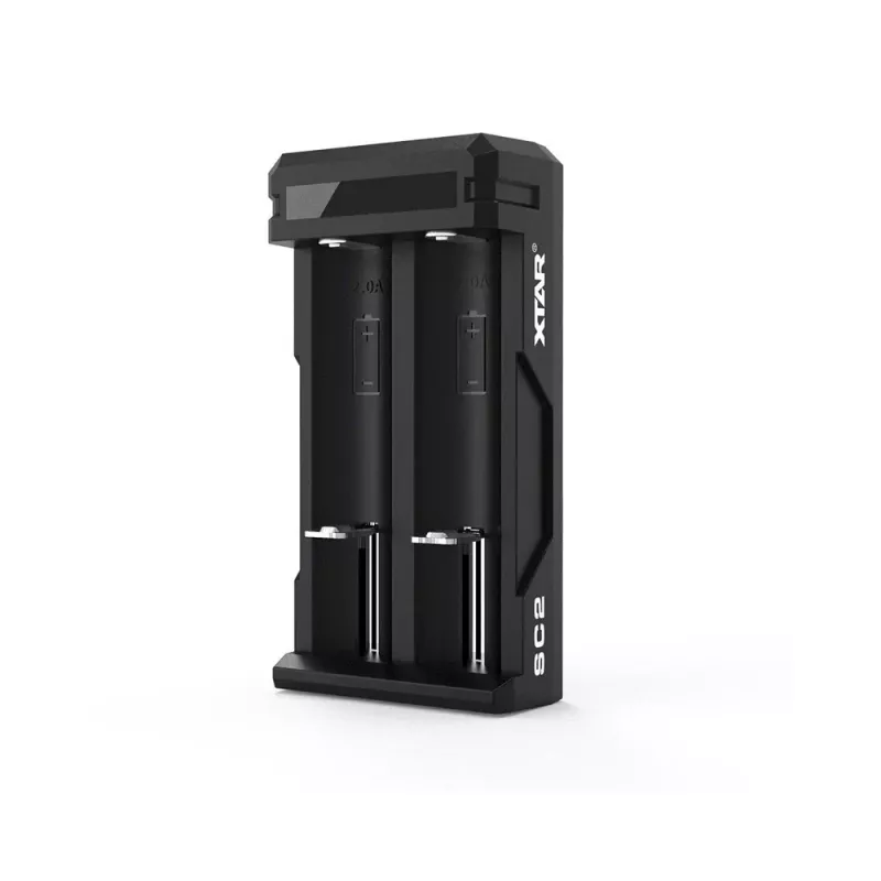 XTAR SC2 USB-C Φορτιστής μπαταρίας Li-Ion 18650, 3,7V