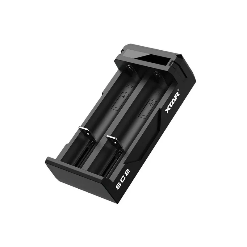 XTAR SC2 USB-C Φορτιστής μπαταρίας Li-Ion 18650, 3,7V