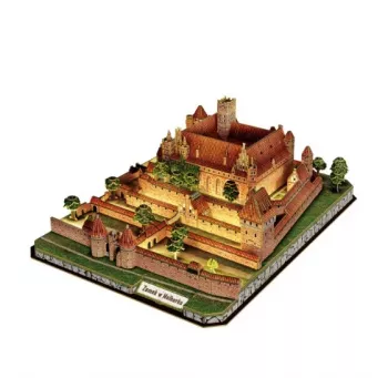 CubicFun 3D Παζλ Κάστρο Malbork με φωτισμό LED - 200 τεμ.