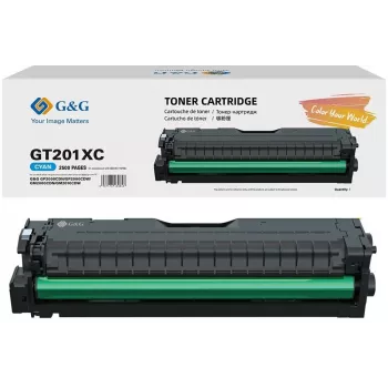 G&G XL τόνερ GT201XCEV για G&G P2000CDW/P2010CDW κυανό