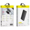 AWEI Power Bank 10000mAh P5K Pro 2xUSB - Μαύρο