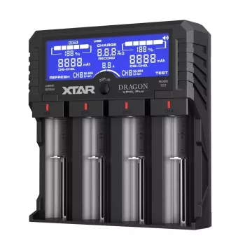 XTAR VP4L Plus φορτιστής μπαταριών Li-ion/Ni-MH/Ni-Cd 18650