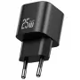 USAMS 25W GaN USB-C Γρήγορος φορτιστής - Λευκό