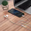 DUDAO X14ProT In-Ear Ακουστικά με USB-C Σύνδεση, Καλώδιο 1,2 m, Λευκό