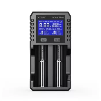 XTAR VX2 PRO KT φορτιστής μπαταρίας Li-ion/LiFePO4/Ni-MH 18650