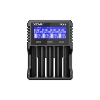 XTAR VX4 V2 KT Φορτιστής Μπαταριών Li-ion/LiFePO4/Ni-MH 18650
